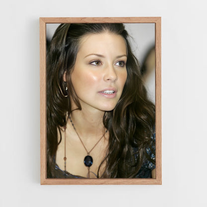 ap-evangeline lilly-8 cadre Bois clair