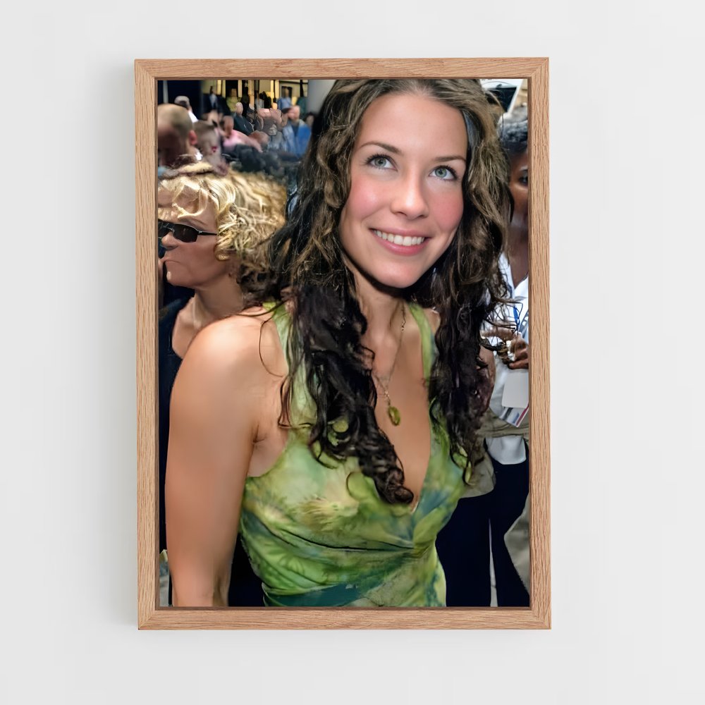 ap-evangeline lilly-9 cadre Bois clair