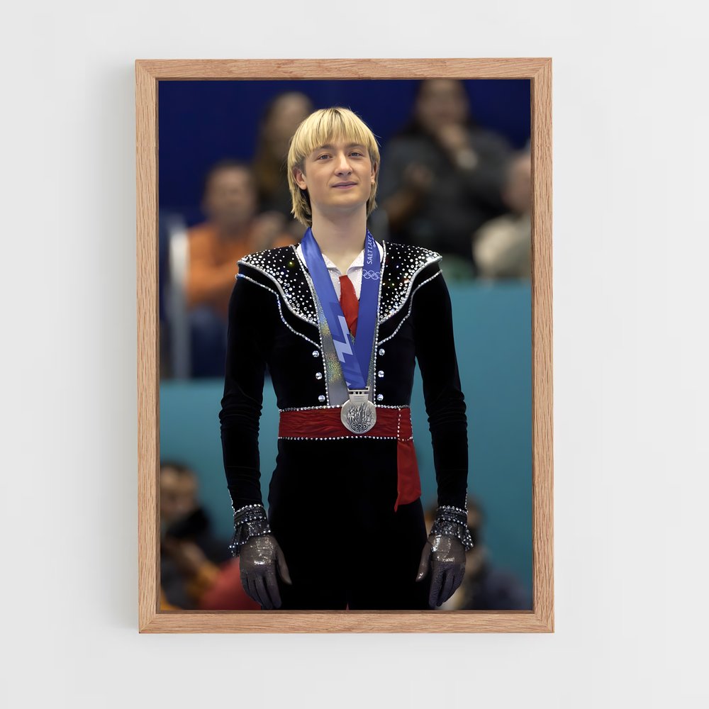 ap-evgeni plushenko-2 cadre Bois clair
