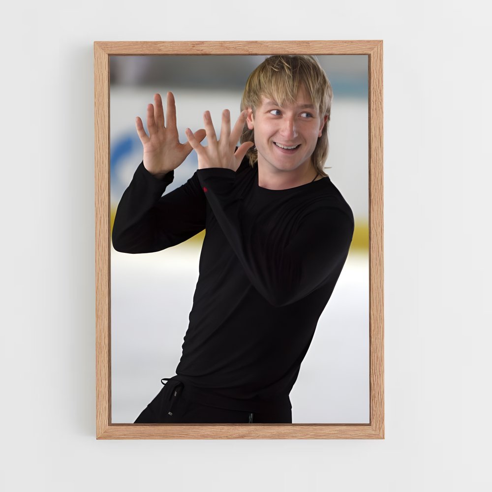 ap-evgeni plushenko-3 cadre Bois clair