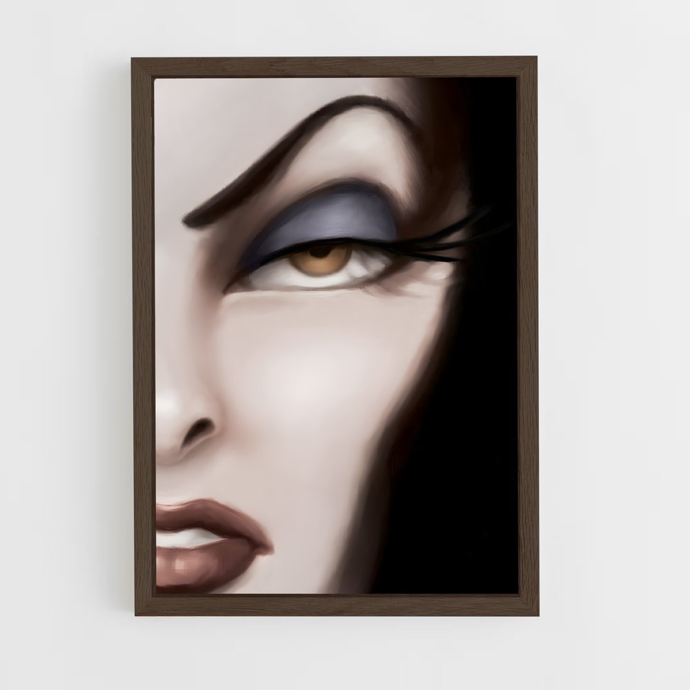 ap-evil queen-8 cadre Bois foncé