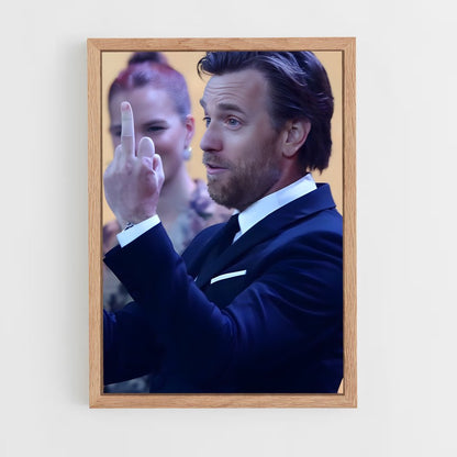 ap-ewan mcgregor-2 cadre Bois clair