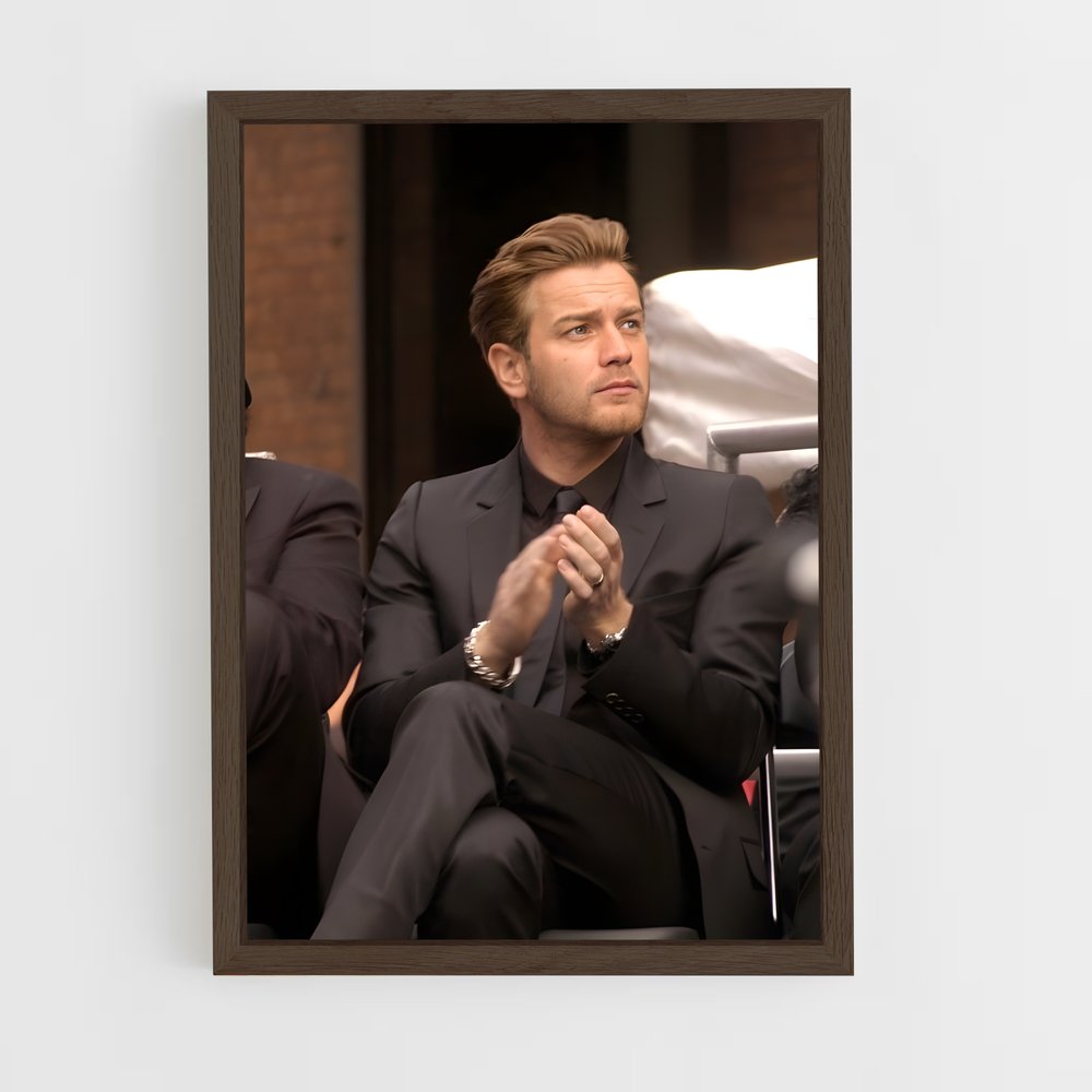 ap-ewan mcgregor-3 cadre Bois foncé