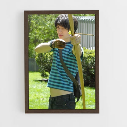 ap-ezra miller-1 cadre Bois foncé