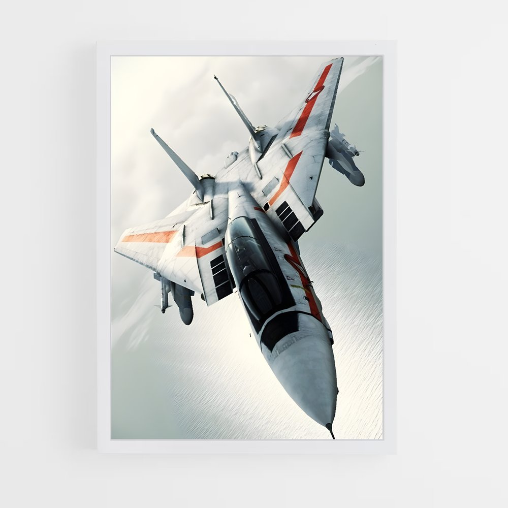 ap-f-14 tomcat-2 cadre Blanc