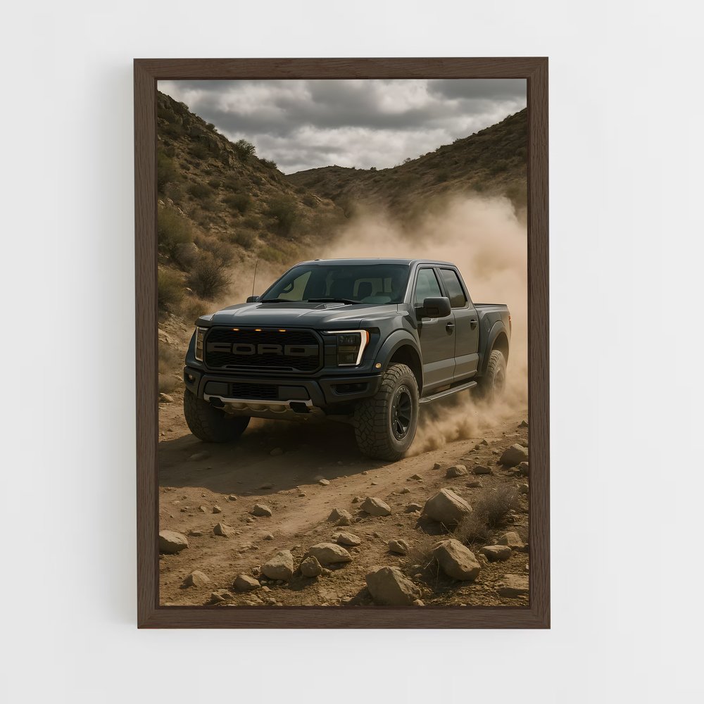 ap-f-150 raptor-1 cadre Bois foncé