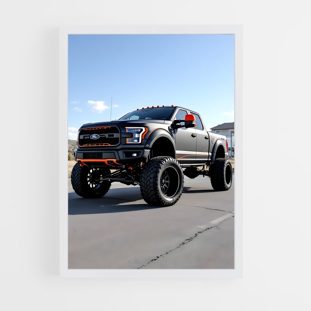 ap-f-150 raptor-4 cadre Blanc