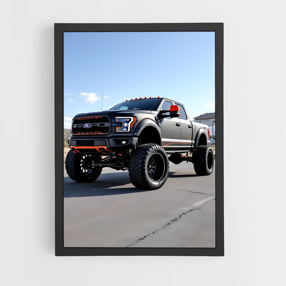 ap-f-150 raptor-4 cadre Noir