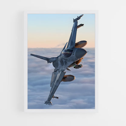 ap-f-16 falcon-1 cadre Blanc