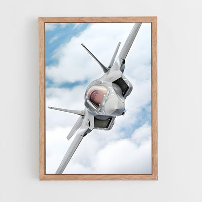 ap-f-35 lightning ii-8 cadre Bois clair