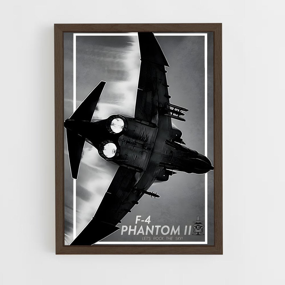 ap-f-4 phantom-3 cadre Bois foncé