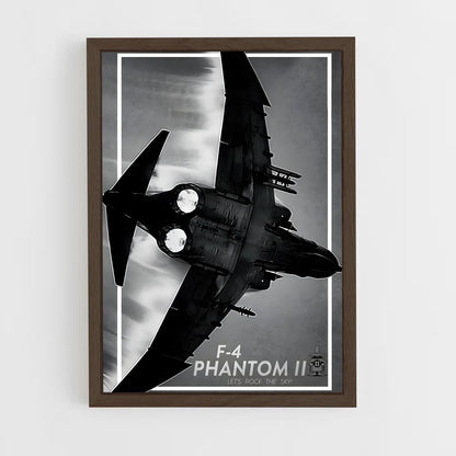 ap-f-4 phantom-3 cadre Bois foncé
