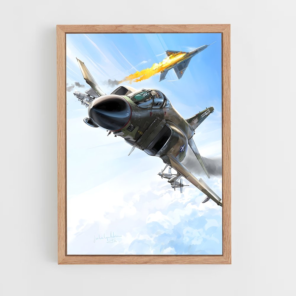 ap-f-4 phantom-5 cadre Bois clair