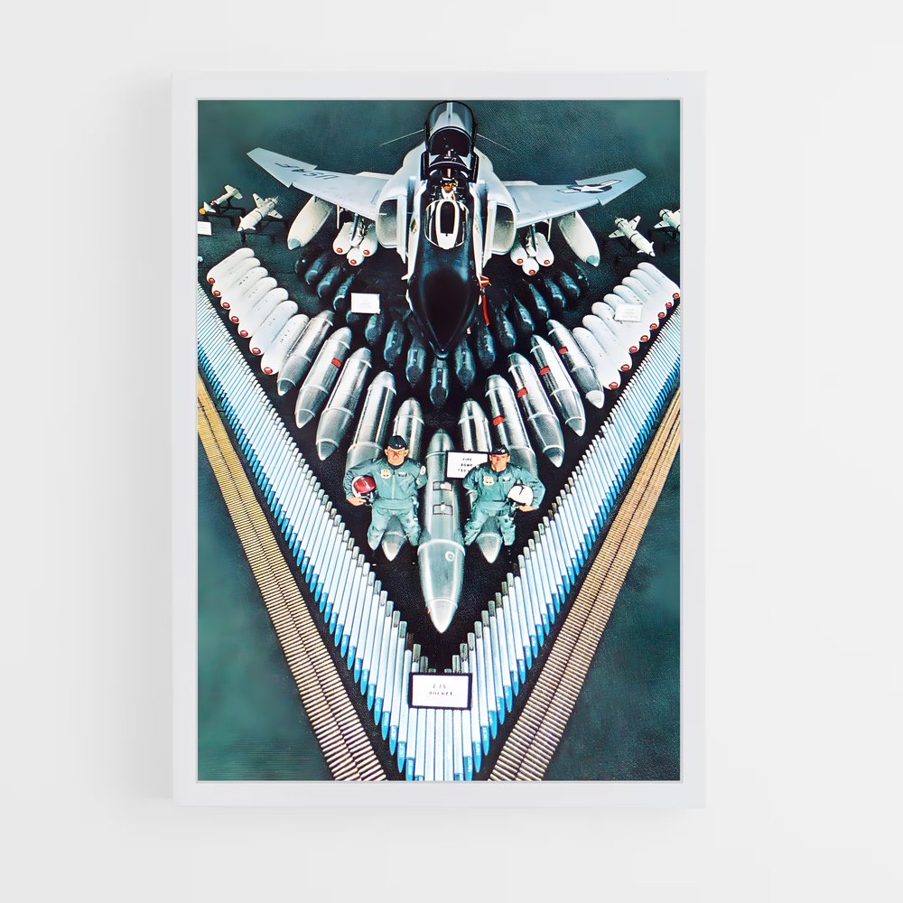 ap-f-4 phantom-6 cadre Blanc