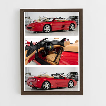 ap-f355 spider-2 cadre Bois foncé