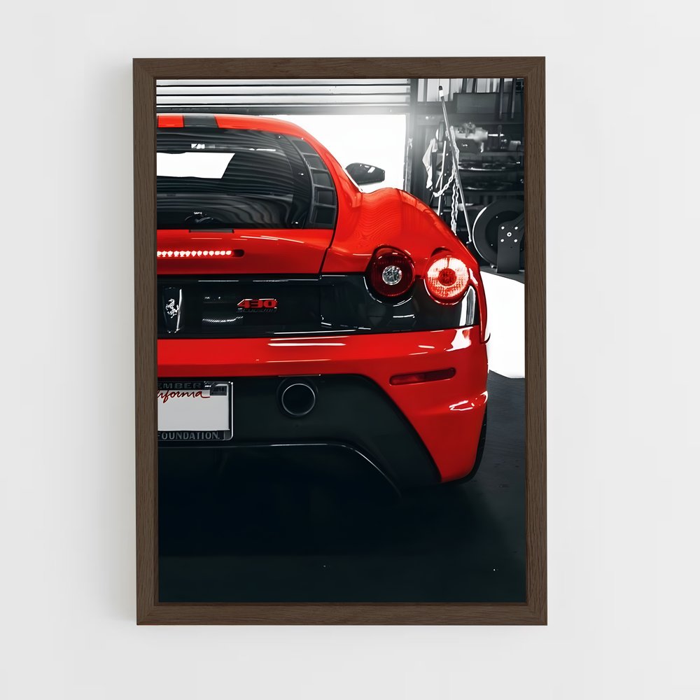 ap-f430-7 cadre Bois foncé
