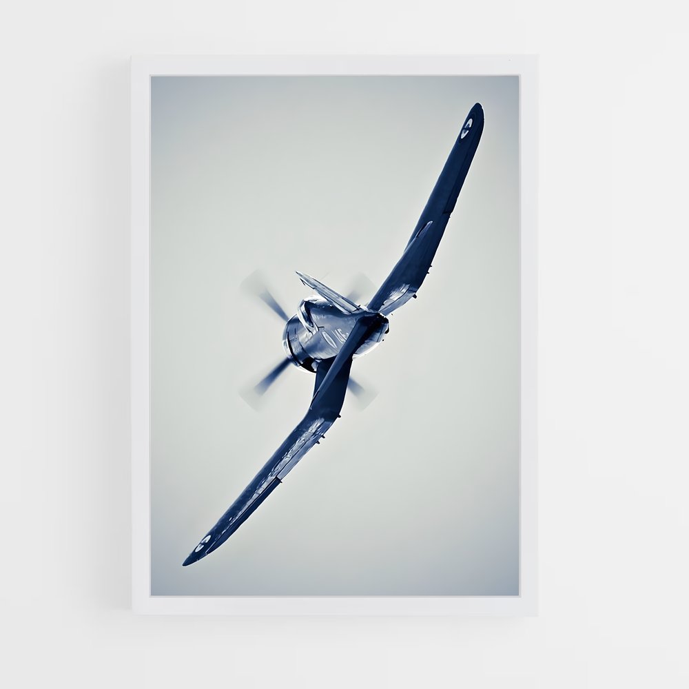 ap-f4u corsair-1 cadre Blanc