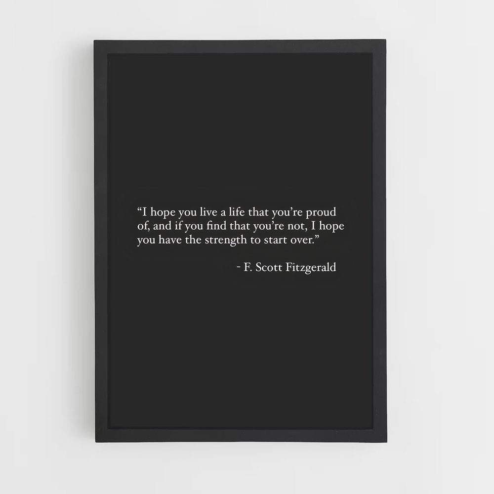 ap-f scott fitzgerald-1 cadre Noir