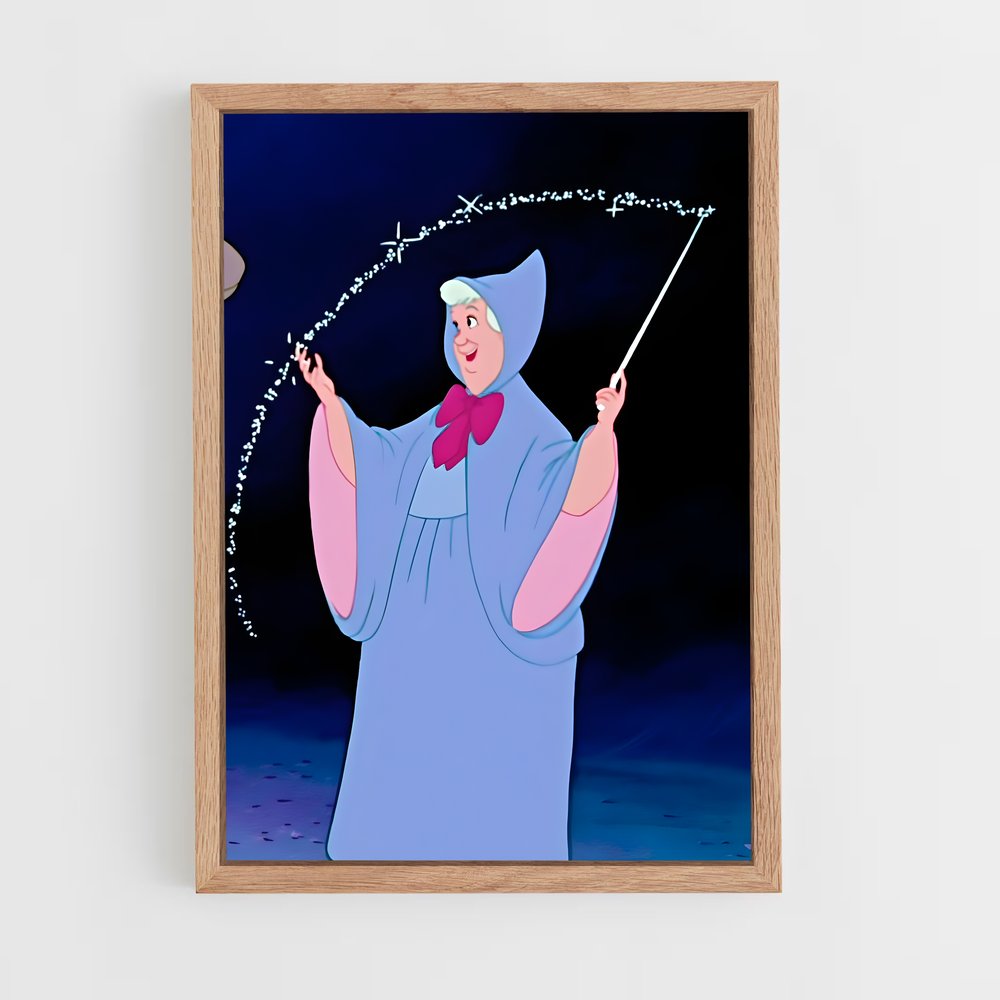 ap-fairy godmother-1 cadre Bois clair