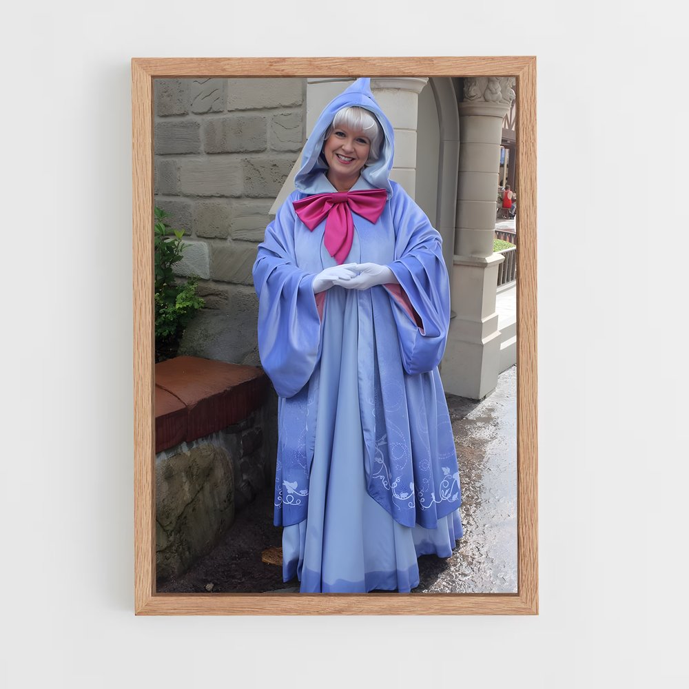 ap-fairy godmother-2 cadre Bois clair