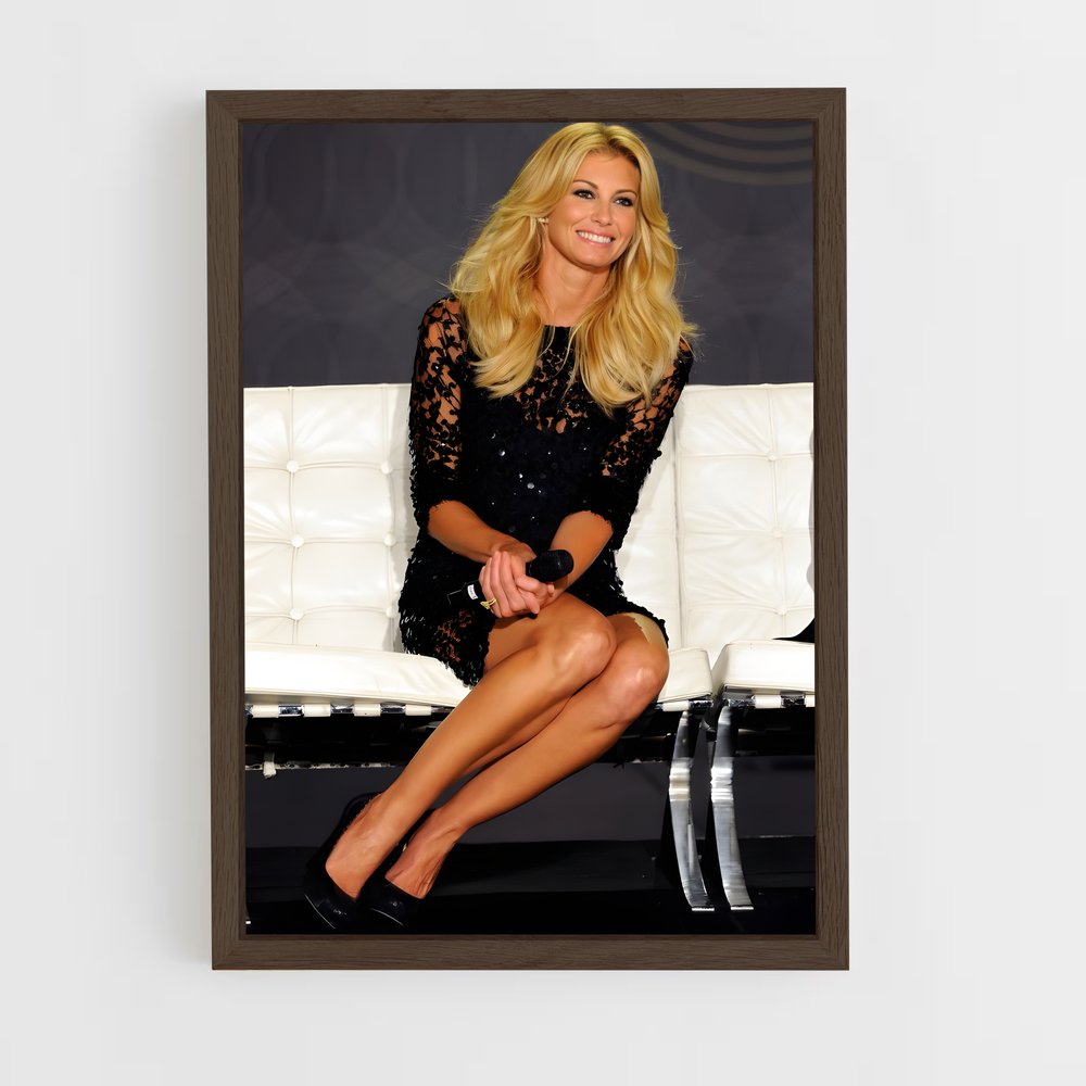 ap-faith hill-2 cadre Bois foncé