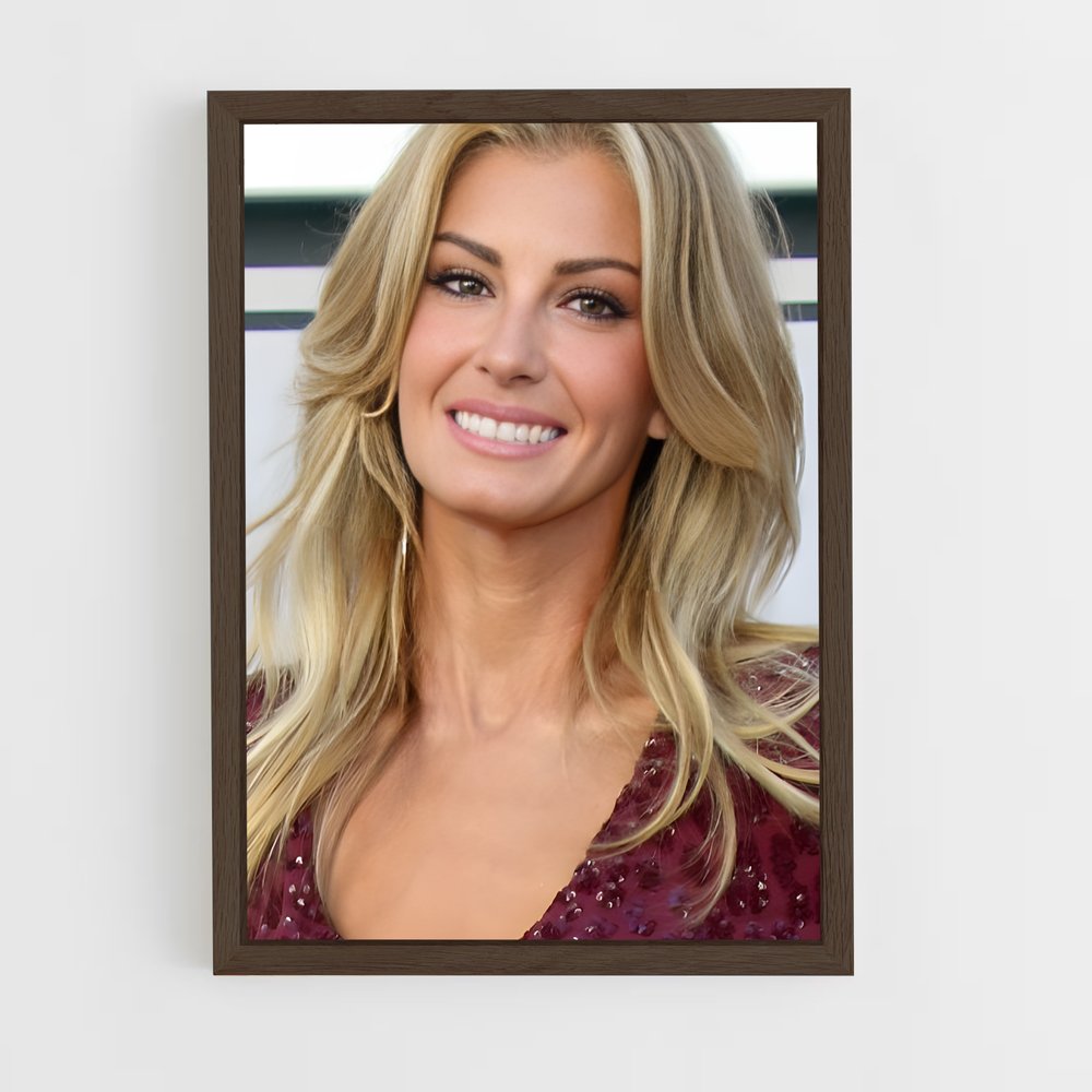 ap-faith hill-4 cadre Bois foncé