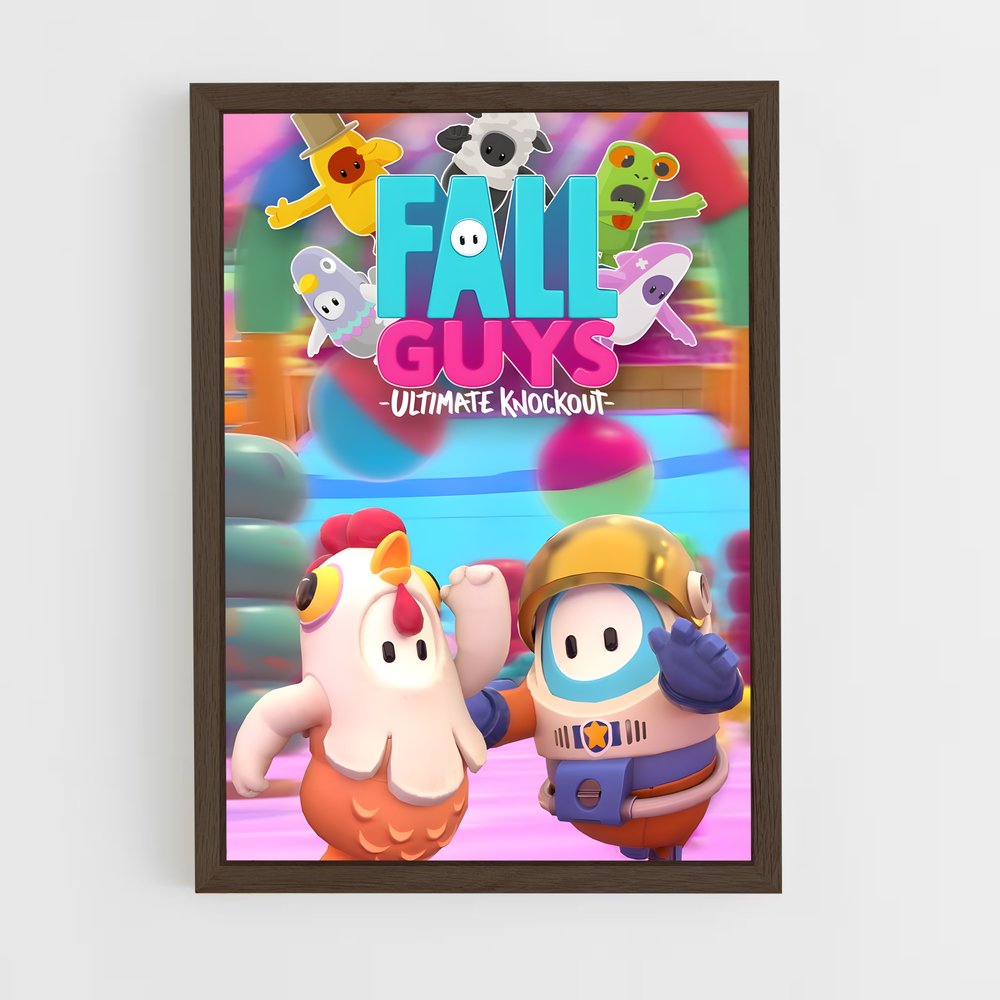 ap-fall guys-3 cadre Bois foncé
