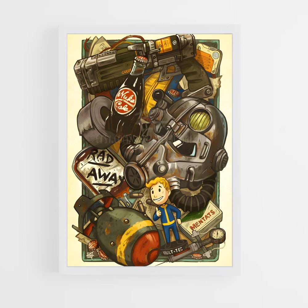 ap-fallout-1 cadre Blanc