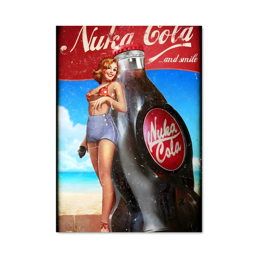 Poster Beachside Nuka-Cola