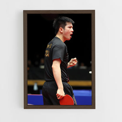 ap-fan zhendong-4 cadre Bois foncé