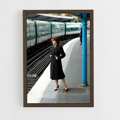 ap-fanny ardant-4 cadre Bois foncé