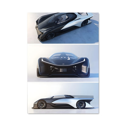 Poster Vitesse Futuriste