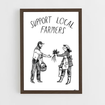 ap-farmer-10 cadre Bois foncé