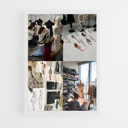 ap-fashion designer-3 cadre Blanc