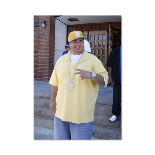Poster Fat Joe en Jaune