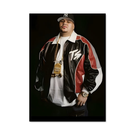 Poster Fat Joe en Noir et Blanc