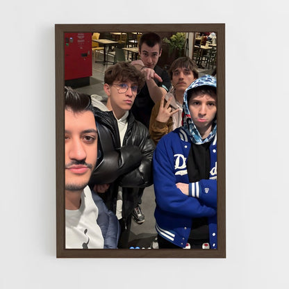 ap-favij-3 cadre Bois foncé