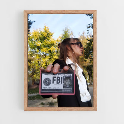 ap-fbi agent-1 cadre Bois clair