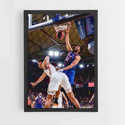ap-fc barcelona basketball-1 cadre Noir