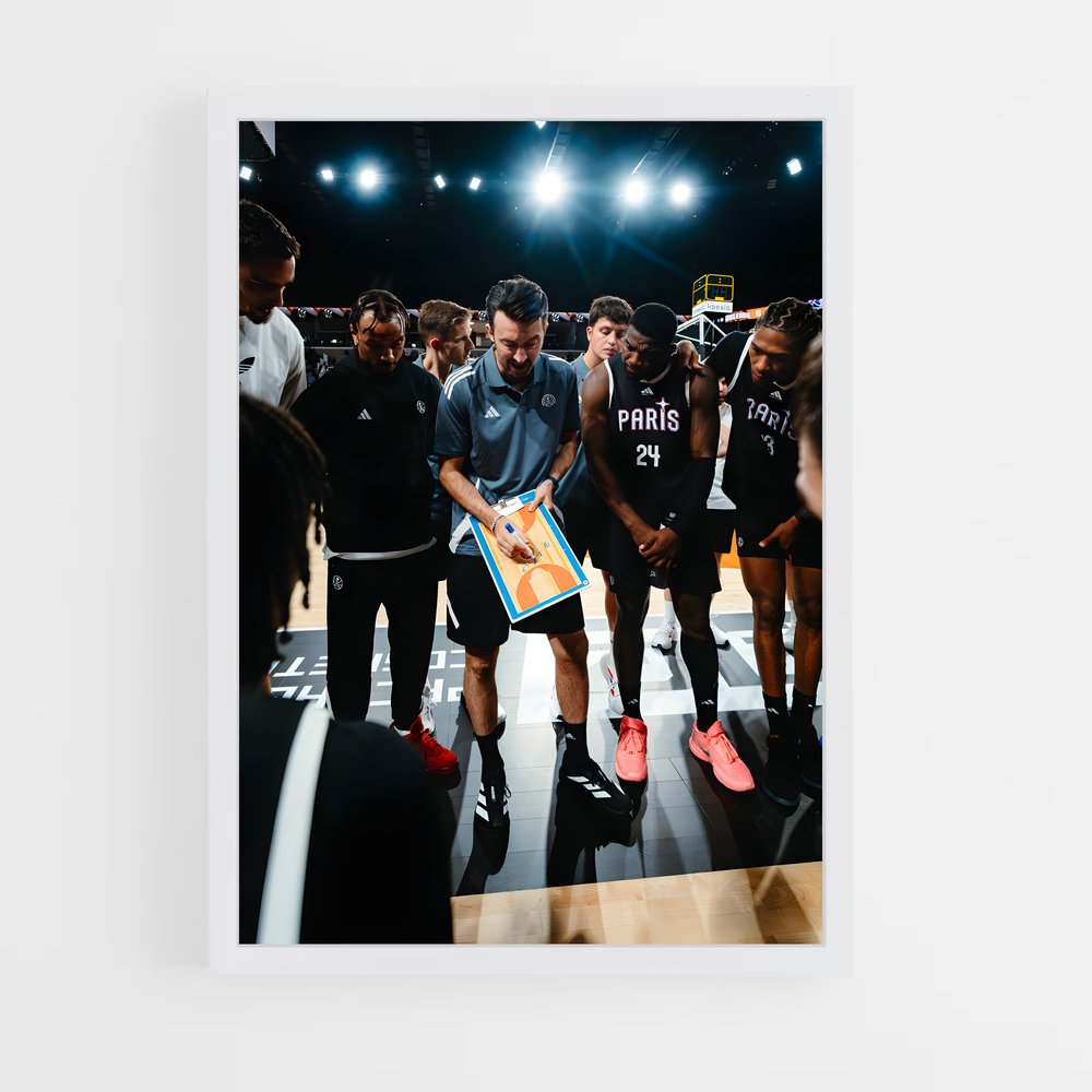 ap-fc barcelona basketball-2 cadre Blanc