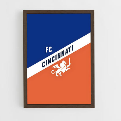 ap-fc cincinnati-7 cadre Bois foncé