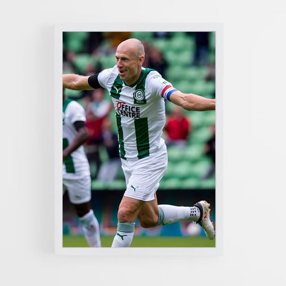 ap-fc groningen-3 cadre Blanc