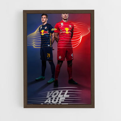 ap-fc red bull salzburg-2 cadre Bois foncé