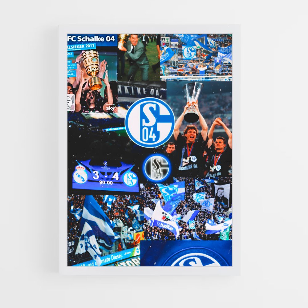 ap-fc schalke 04-1 cadre Blanc
