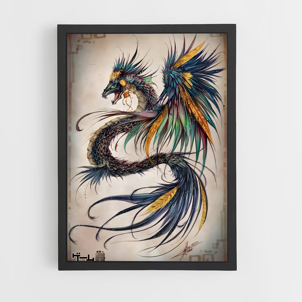 ap-feathered serpent-6 cadre Noir