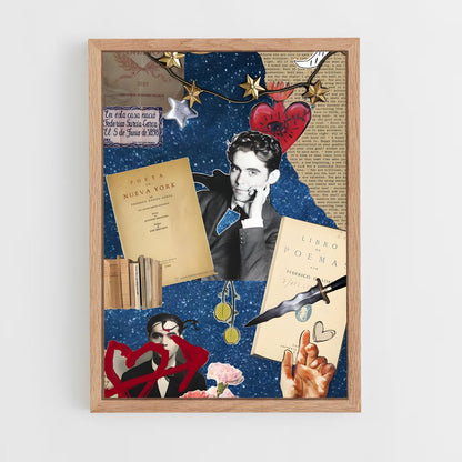 ap-federico garcia lorca-3 cadre Bois clair