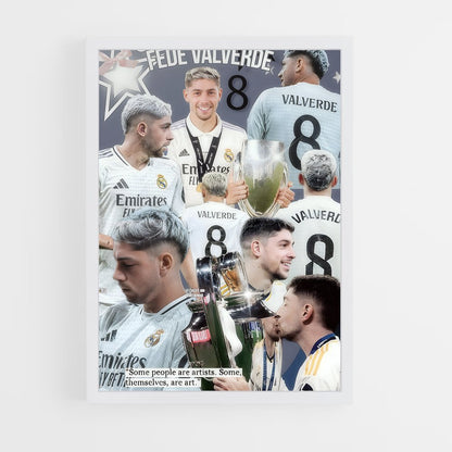 ap-federico valverde-10 cadre Blanc