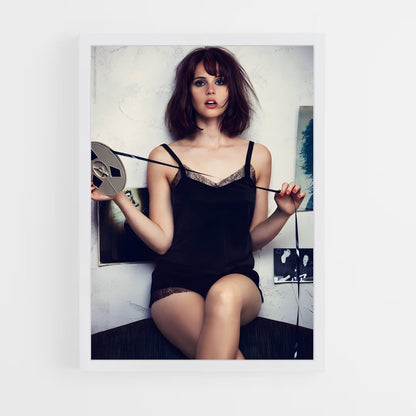ap-felicity jones-1 cadre Blanc