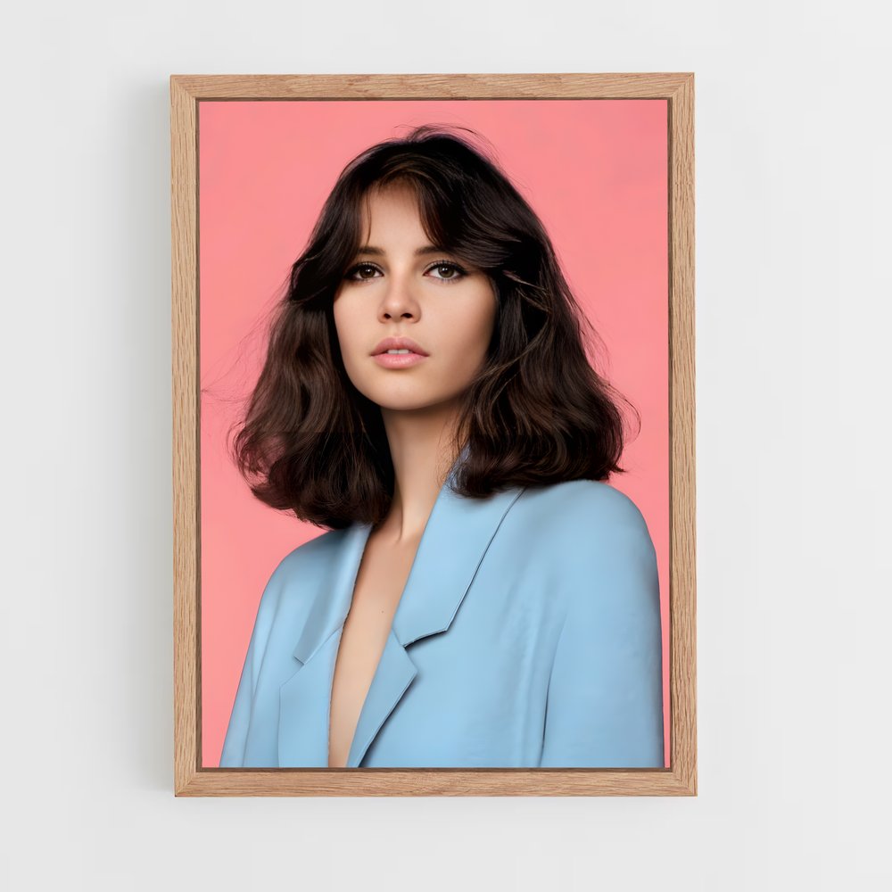 ap-felicity jones-9 cadre Bois clair