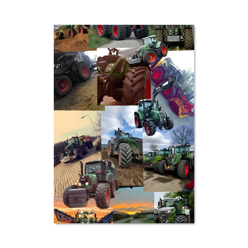 Poster Fendt en Action